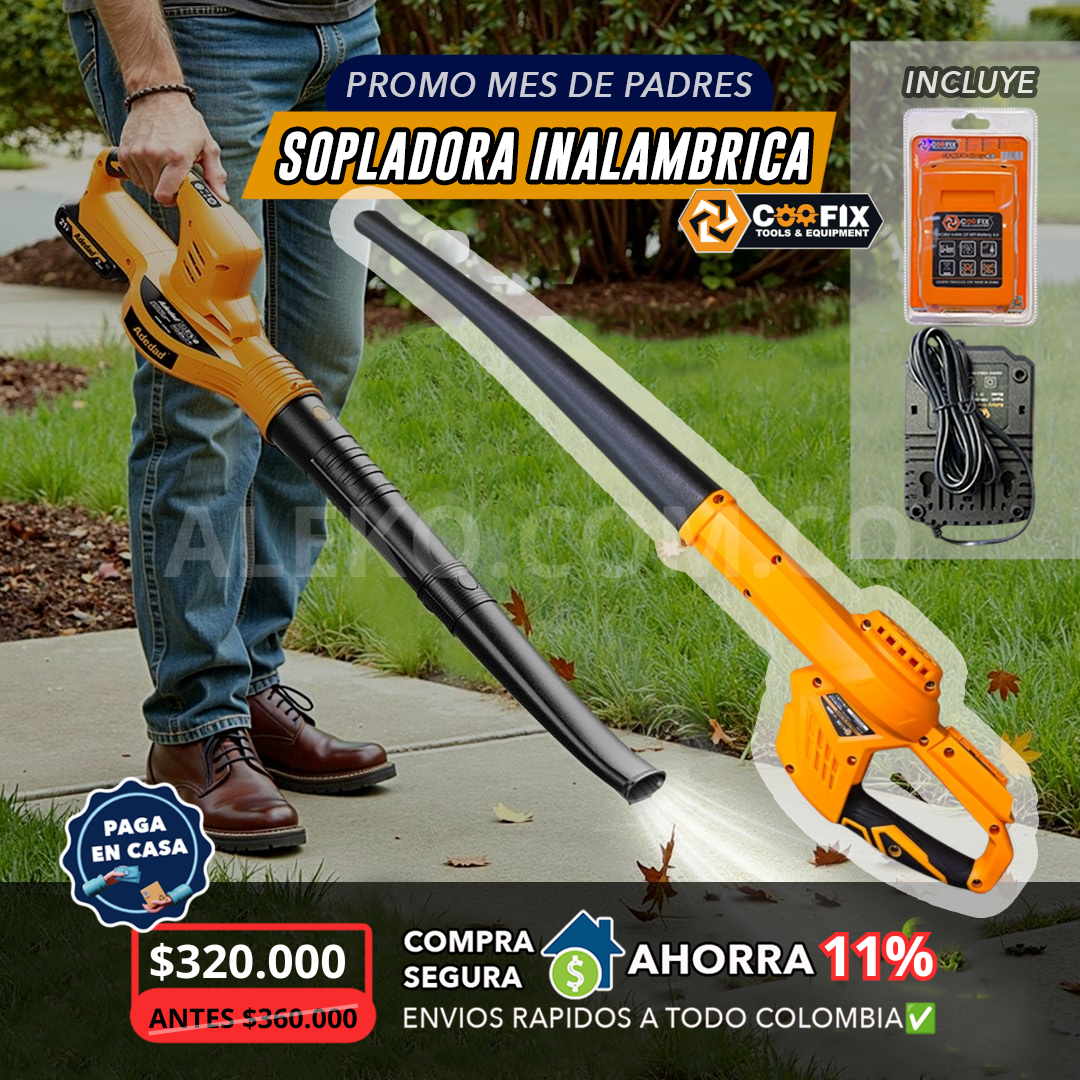 SOPLADORA INALAMBRICA COOFIX SOPLADORA INALAMBRICA COOFIX